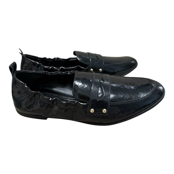 New Jessica Simpson Black Women's Selipa Slip-On Loafer Flats Size 7.5 - Picture 4 of 10